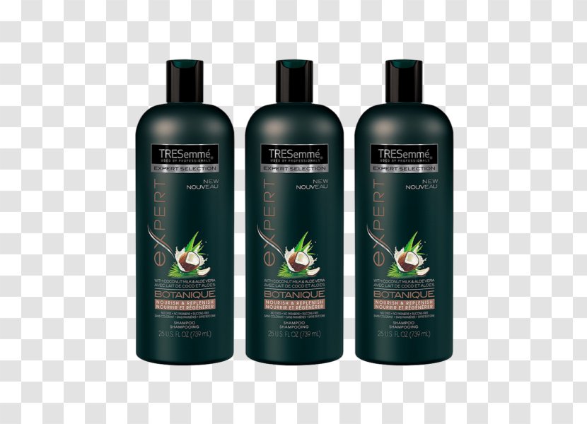 TRESemmé Botanique Nourish And Replenish Conditioner Shampoo Hair Transparent PNG