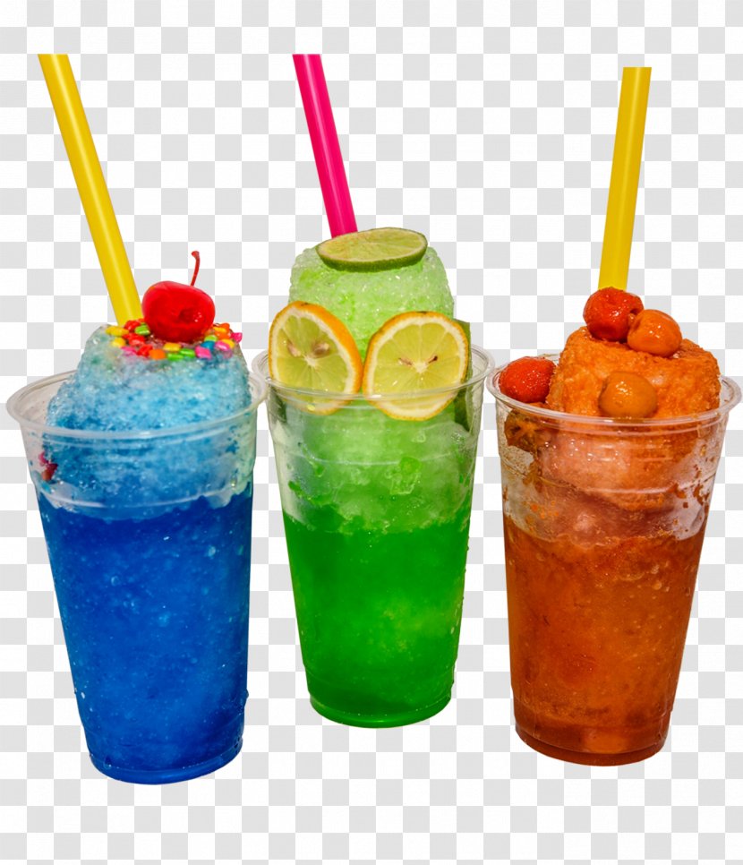 Snow Cone Juice Italian Ice Cholado Smoothie - Strawberry - Blended Transparent PNG