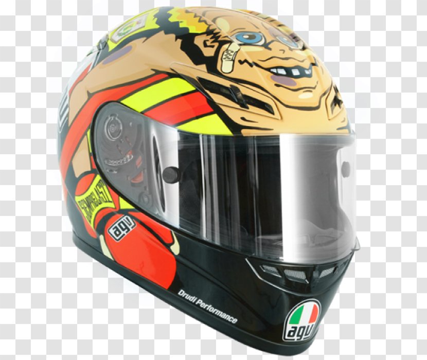 Motorcycle Helmets Grand Prix Racing Misano World Circuit Marco Simoncelli AGV - Sports Equipment - Boxer Transparent PNG