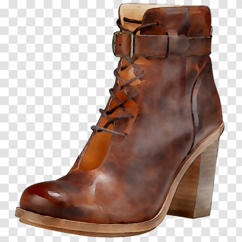 Leather Shoe Boot - High Heels Transparent PNG