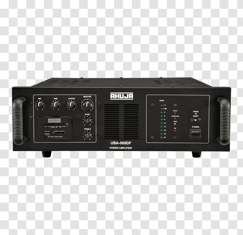 Microphone Public Address Systems Audio Power Amplifier Mixers - Electronic Device Transparent PNG