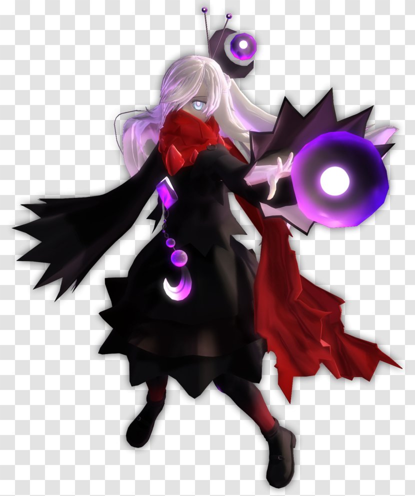 Figurine Fiction Character - Magenta - Darkrai Art Transparent PNG