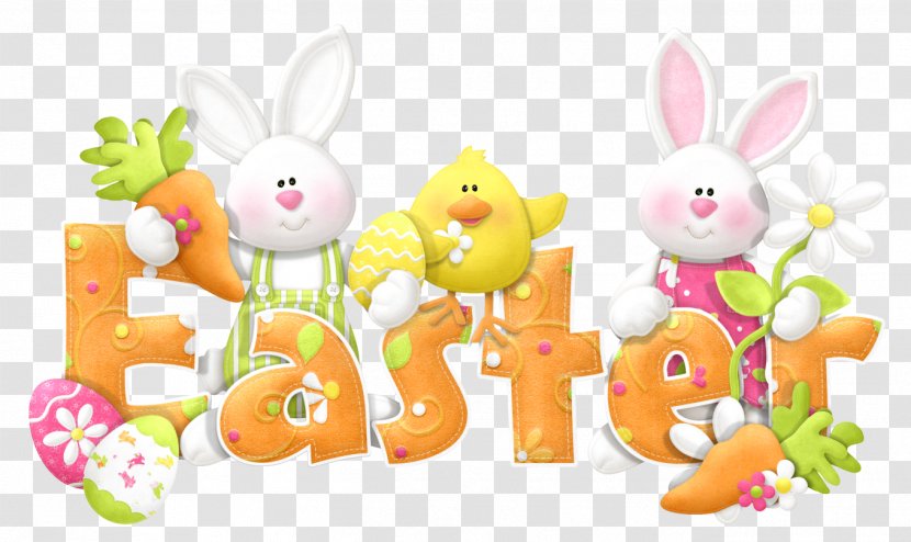 Easter Bunny Egg Clip Art - Rabits And Hares - Cliparts Transparent PNG