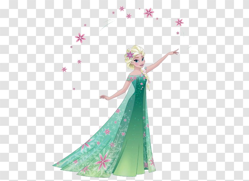 Disney Frozen Fever Elsa Doll Anna Olaf Kristoff - Heart Transparent PNG
