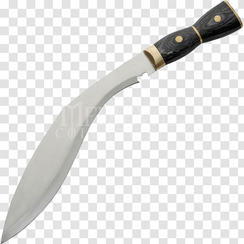 Knife Kukri Gurkha Blade Machete - Hunting Transparent PNG