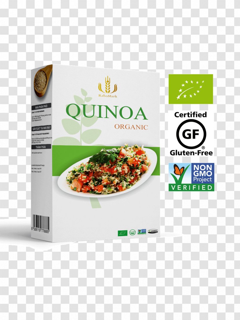Organic Food Rice Cake Pho Quinoa Vegetarian Cuisine - Cooked Transparent PNG