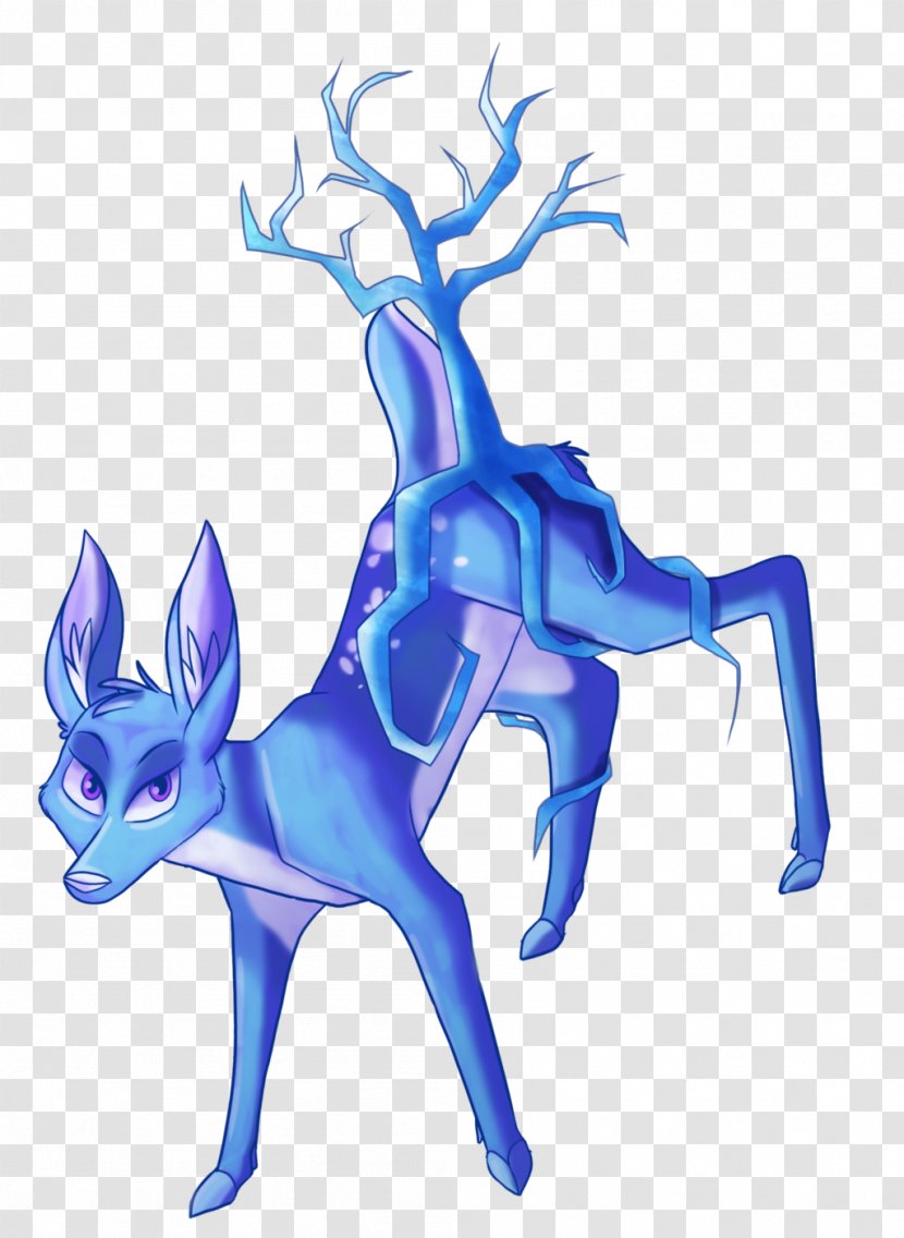 Reindeer Horse Clip Art Illustration - Legendary Creature Transparent PNG