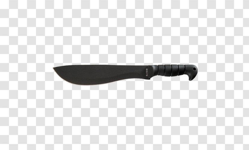 Knife Ka-Bar Machete Cutlass Kukri - Hunting Transparent PNG