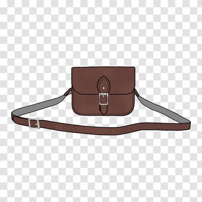 Handbag Leather Messenger Bags Strap - Shoulder Bag - Design Transparent PNG