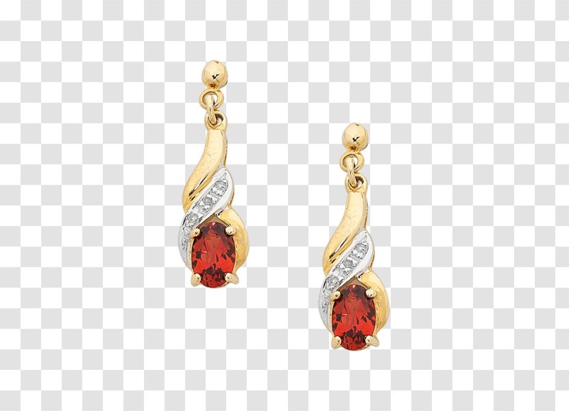Earring Ruby Body Jewellery - Jewelry - Gucci Rings Transparent PNG