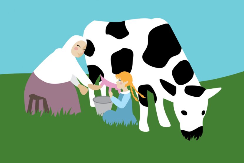 Dairy Cattle Clip Art - Cow - Illustrations Transparent PNG