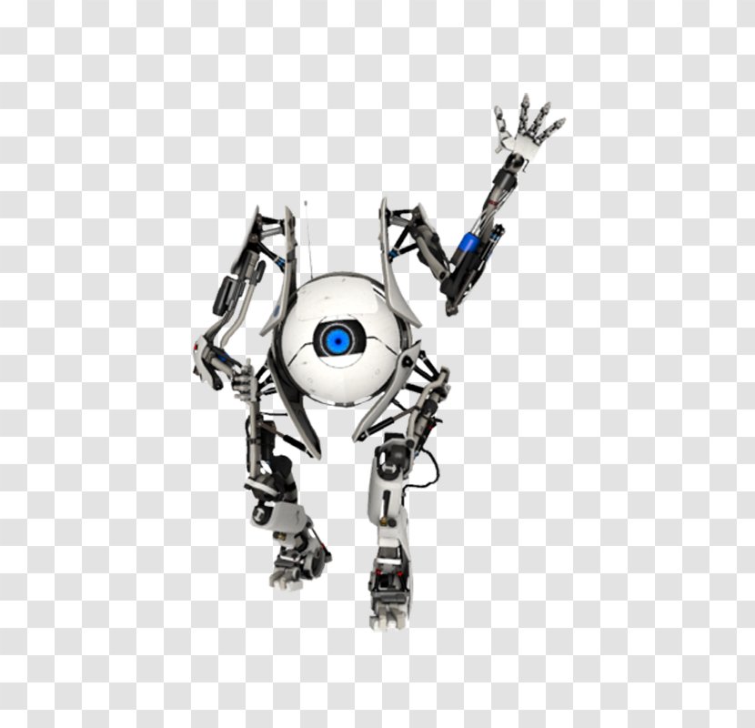 Portal 2 Robot Modron Half-Life - Firstperson Shooter - Logo Transparent PNG