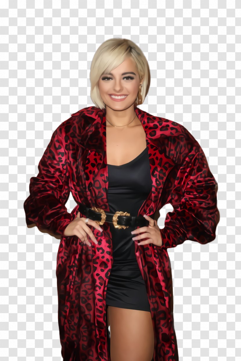 Bebe Rexha - Walk The Red Carpet - Sweater Overcoat Transparent PNG