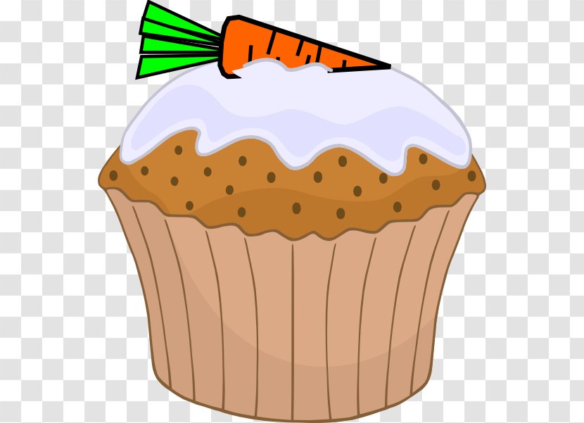English Muffin Cupcake Carrot Cake Birthday - Baking Cup - Cliparts Transparent Transparent PNG