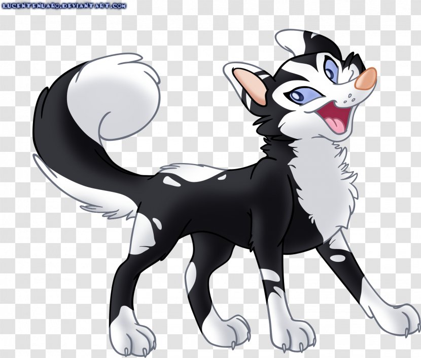 Cat Dog Vertebrate Mammal Whiskers - Supernatural Creature - Husky Transparent PNG
