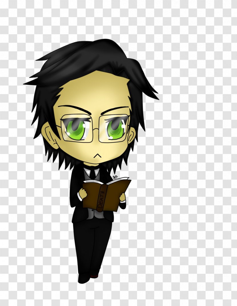 Human Hair Color Black - Heart - Sebastian Transparent PNG