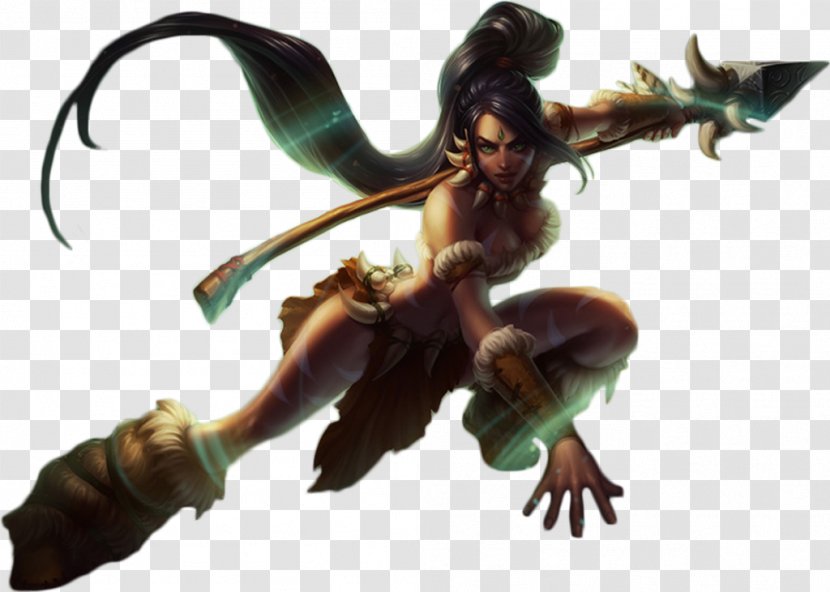 League Of Legends Video Game - Mythical Creature - Nidalee Transparent PNG