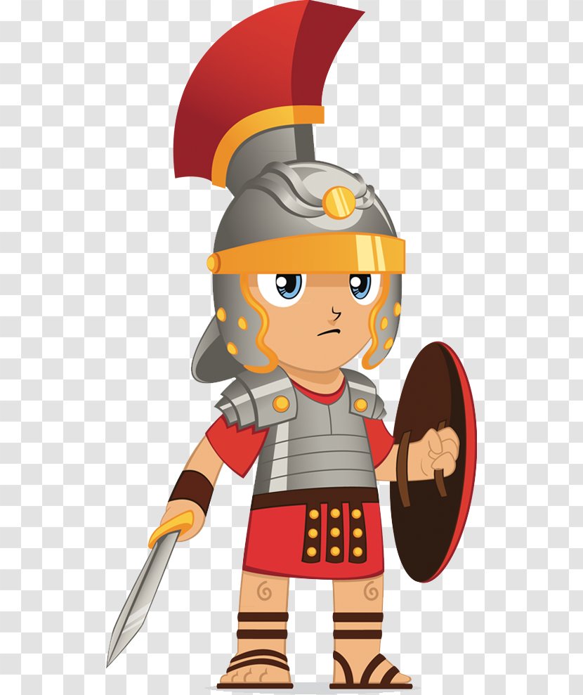 Ancient Rome Soldier Drawing Roman Army Clip Art - Fictional Character Transparent PNG