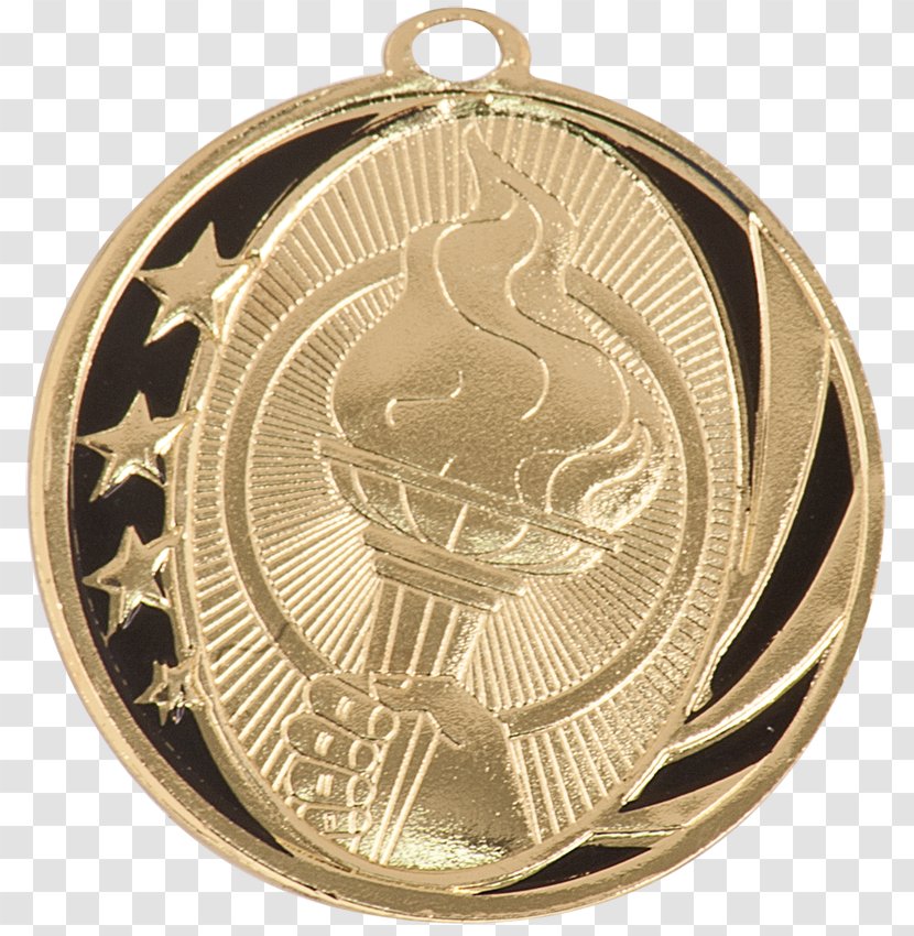 Silver Medal Award Trophy Gold - Locket Transparent PNG