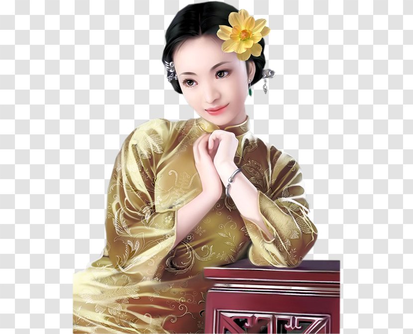 Woman Drawing Female Unblog - Asiatique Transparent PNG