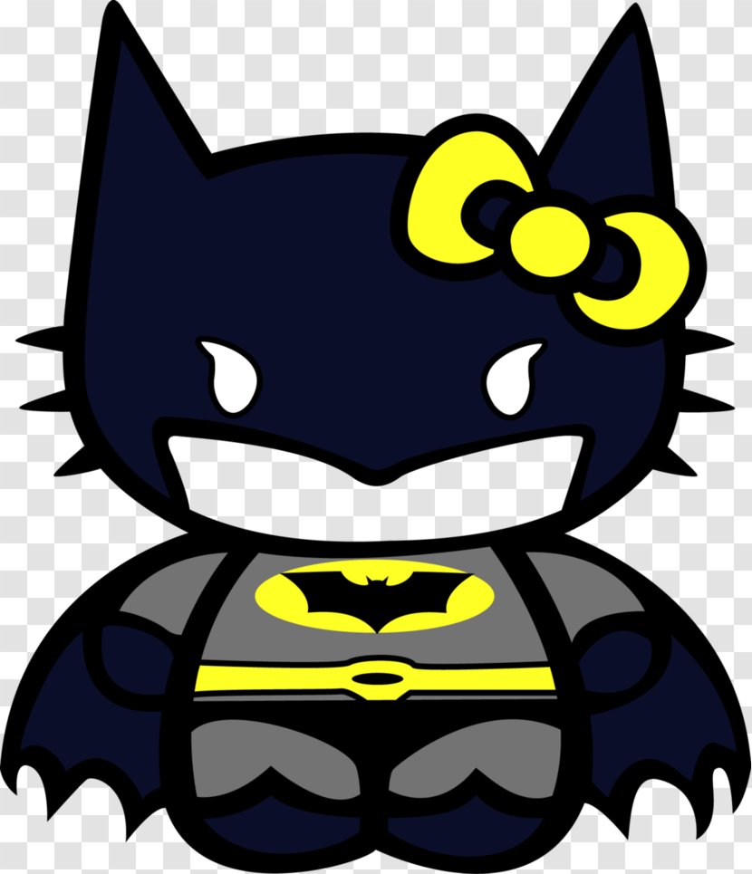 Batgirl Batman Hello Kitty Decal Joker - Digital Art - Vector Transparent PNG