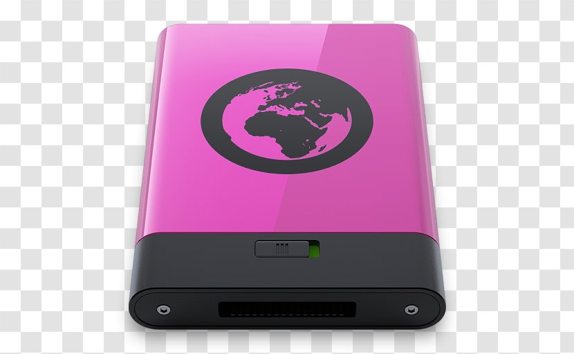 Purple Electronic Device Gadget Multimedia - Backup - Pink Server B Transparent PNG