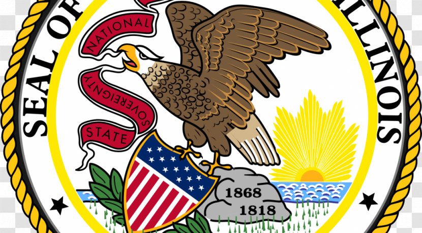 Flag Of Illinois Governor Great Seal The United States - Symbol Transparent PNG