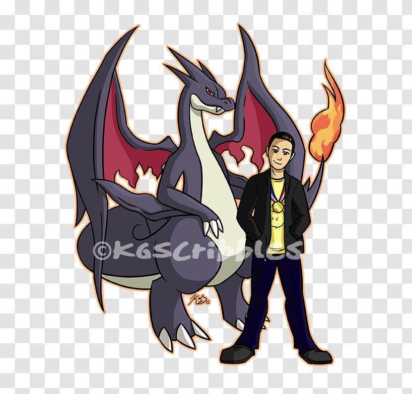 Charizard Pokémon Trainer Dragon Drawing - Mythical Creature - Shining Transparent PNG