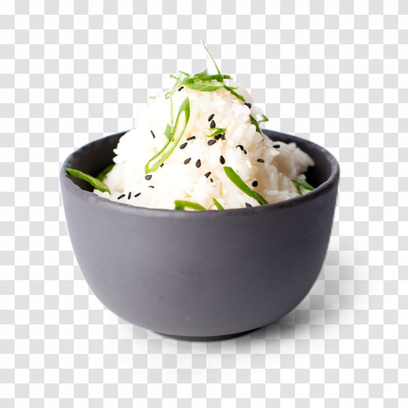 Cooked Rice Bowl Cuisine Garnish Steaming - Commodity - Food Transparent PNG