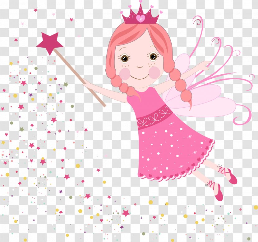 Cartoon Heart Clip Art - Drawing - Cute Angel Pattern Transparent PNG