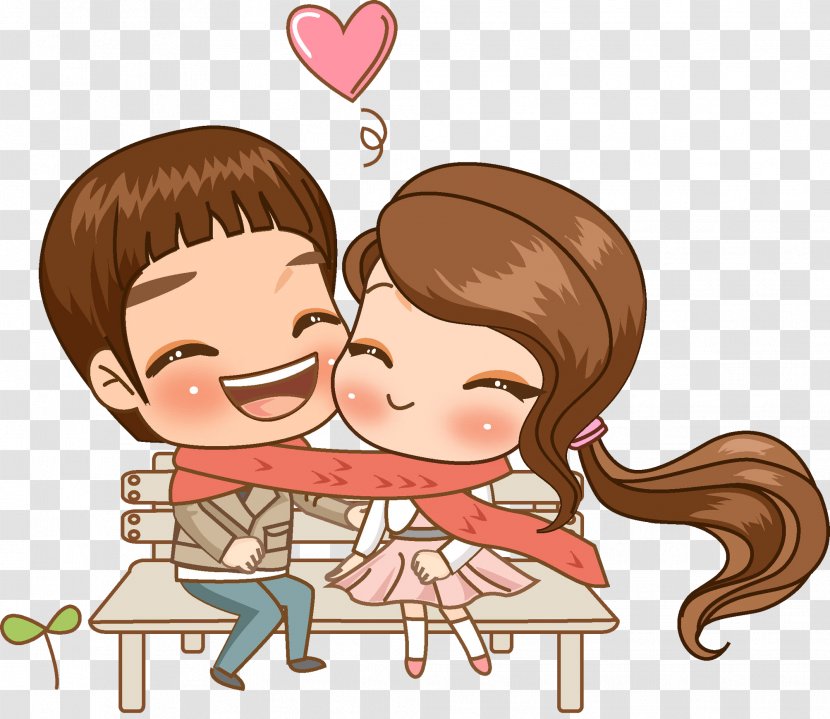 Cartoon Icon - Frame - Love Men And Women Transparent PNG