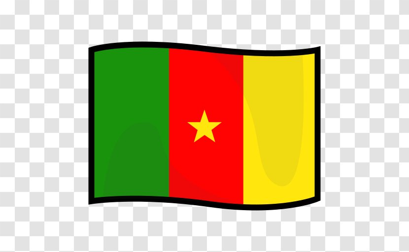 Flag Of Cameroon Emoji Regional Indicator Symbol - Yellow Transparent PNG