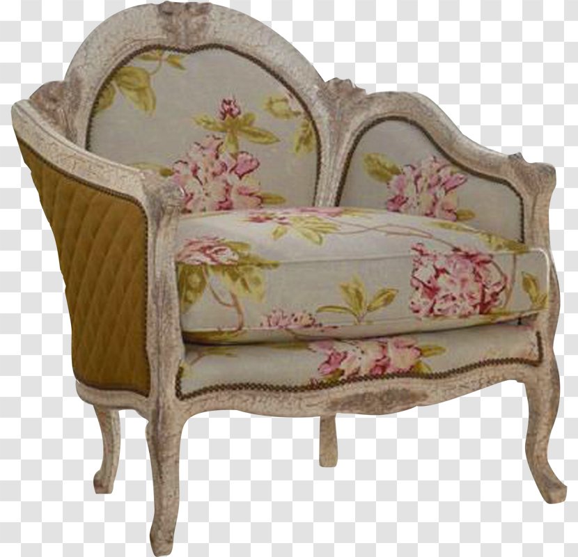 Chair Couch Furniture Living Room Upholstery - Bed - European Pattern Sofa Transparent PNG