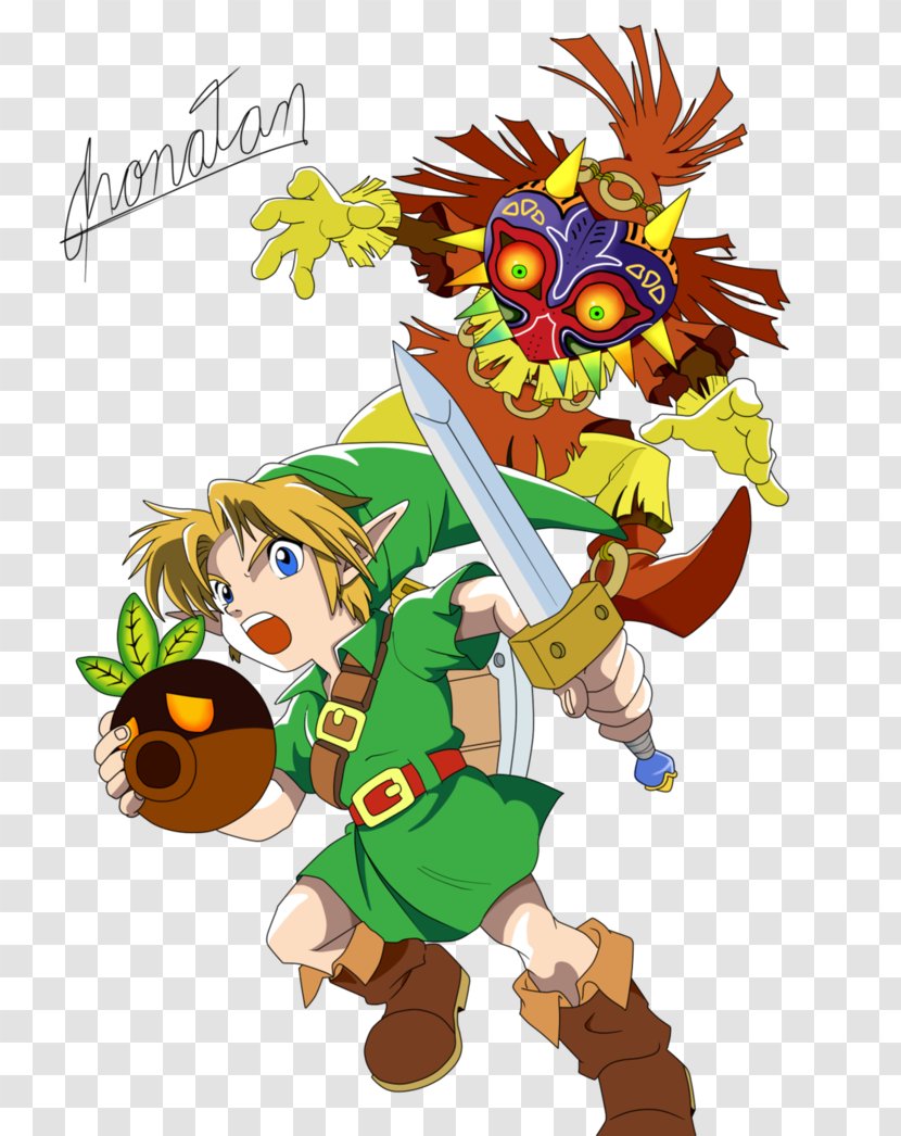 The Legend Of Zelda: Majora's Mask Zelda 3: Akira Himekawa Clip Art - Tree - Majoras Transparent PNG