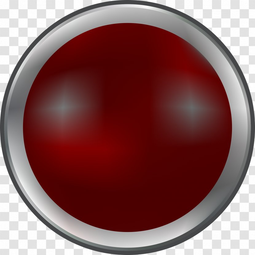 Red Circle Maroon Sphere - Light Transparent PNG