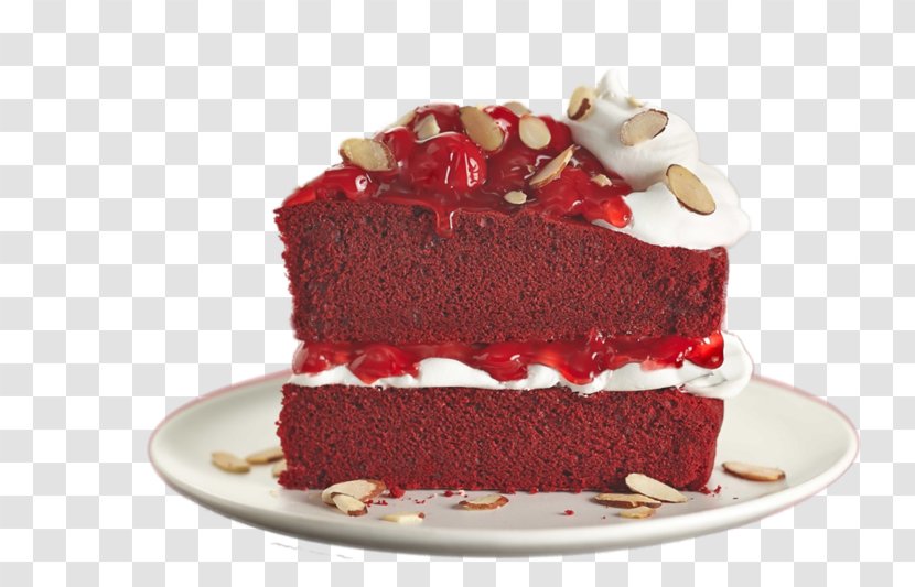Red Velvet Cake Frosting & Icing Chocolate Wedding Cupcake - Baking Mix Transparent PNG