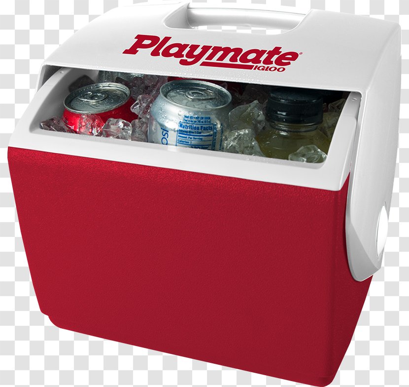Igloo Playmate Pal 9 Can Cooler Refrigerator Drink Transparent PNG
