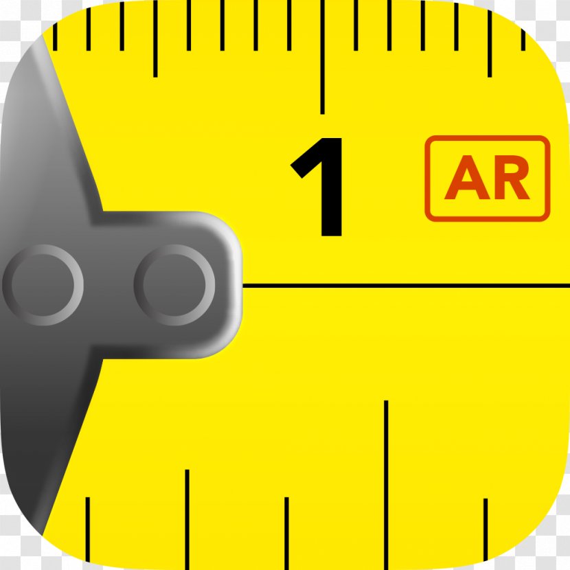 Measurement Tape Measures Augmented Reality - Measure Transparent PNG