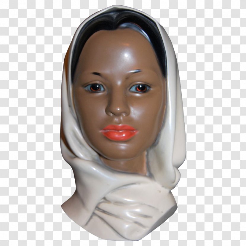 Bust Porcelain Woman Ceramic Chalkware - Woman's Day Transparent PNG
