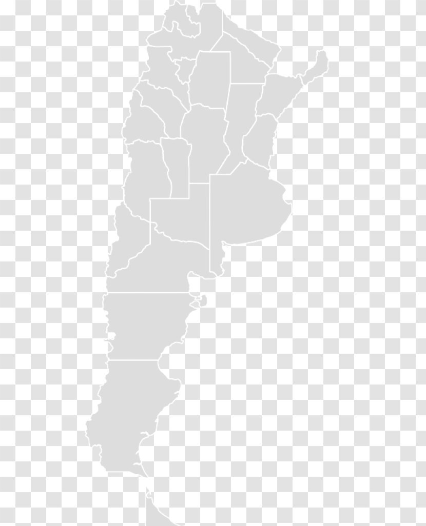 Flag Of Argentina Map - Silhouette Transparent PNG