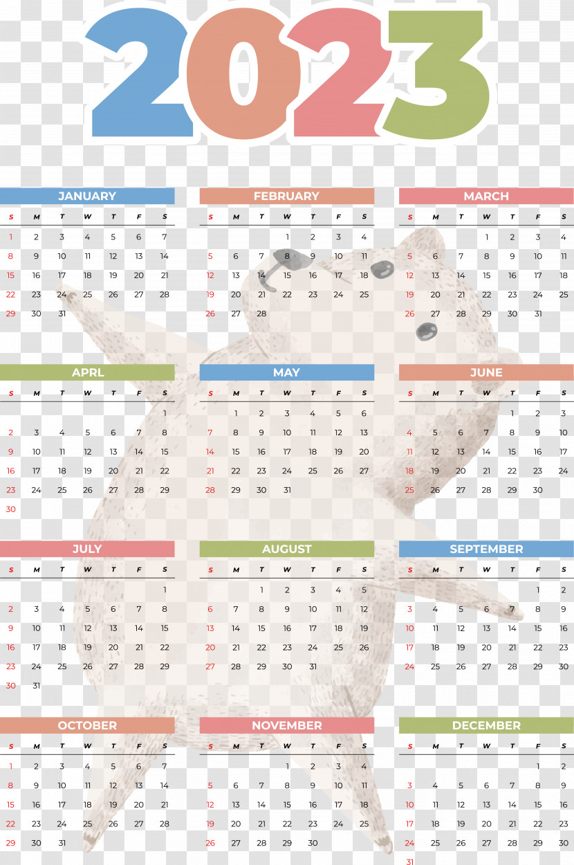 Calendar Almanac Icon 2023 Transparent PNG