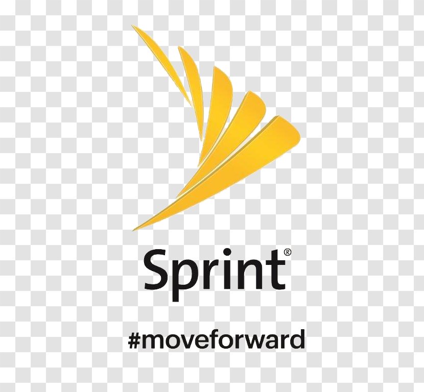 Sprint Corporation Logo Customer Service Business NYSE:S - Yellow Transparent PNG