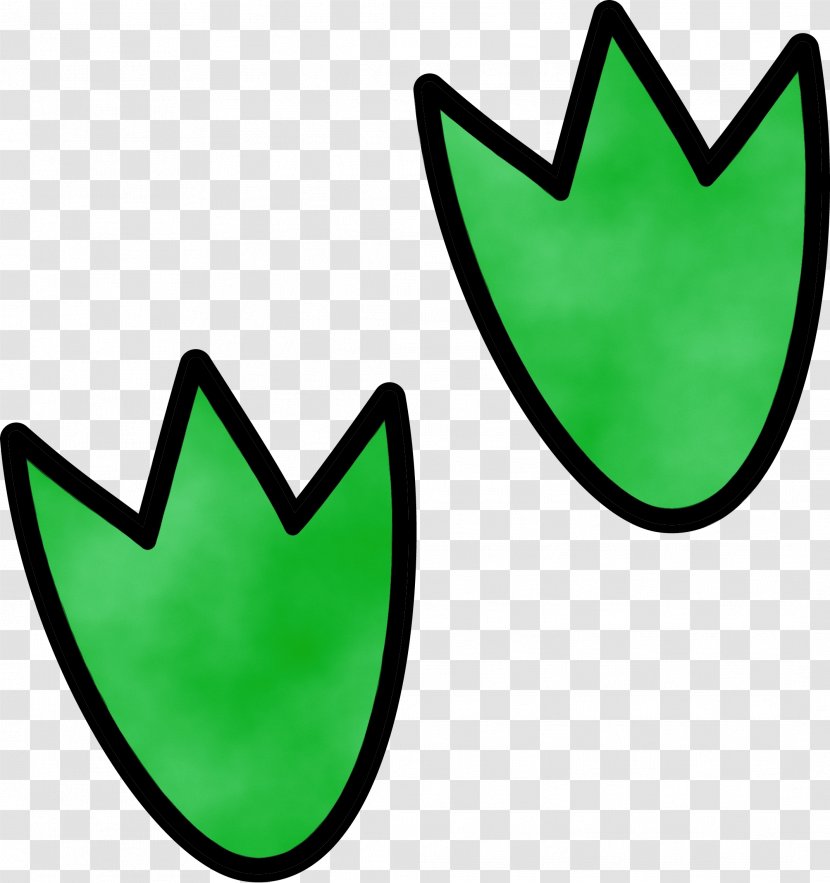 Green Leaf Watercolor - Paint - Symbol Transparent PNG
