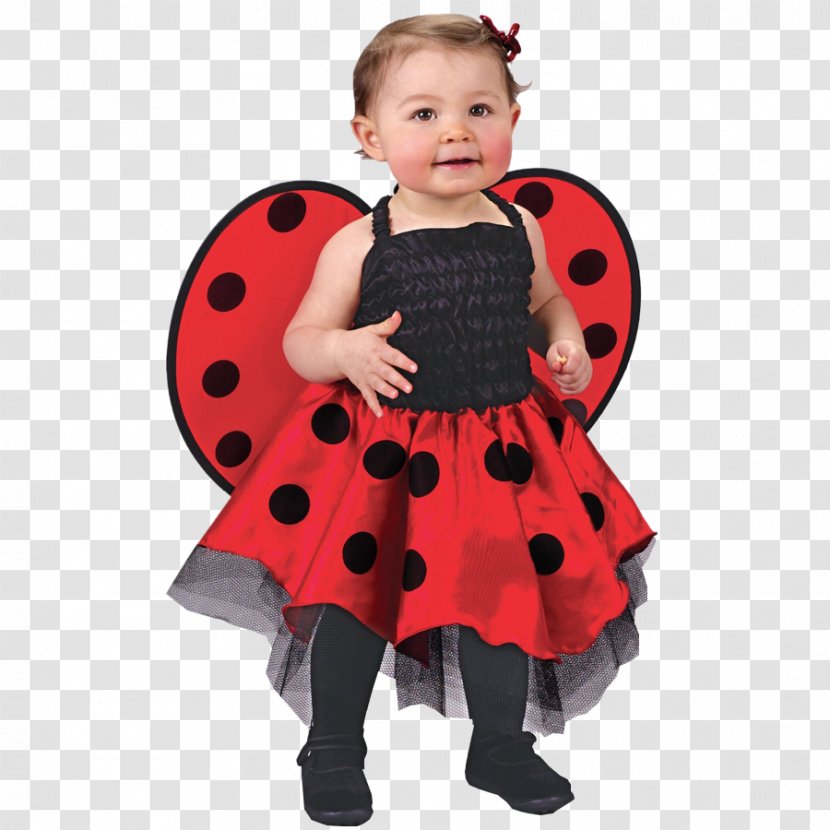 Halloween Costume Party Dress Polka Dot - Red Transparent PNG
