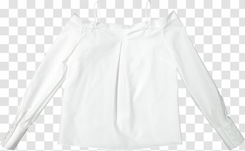 Blouse Shoulder Button Dress Sleeve - Outerwear - Muscle Shirt Transparent PNG