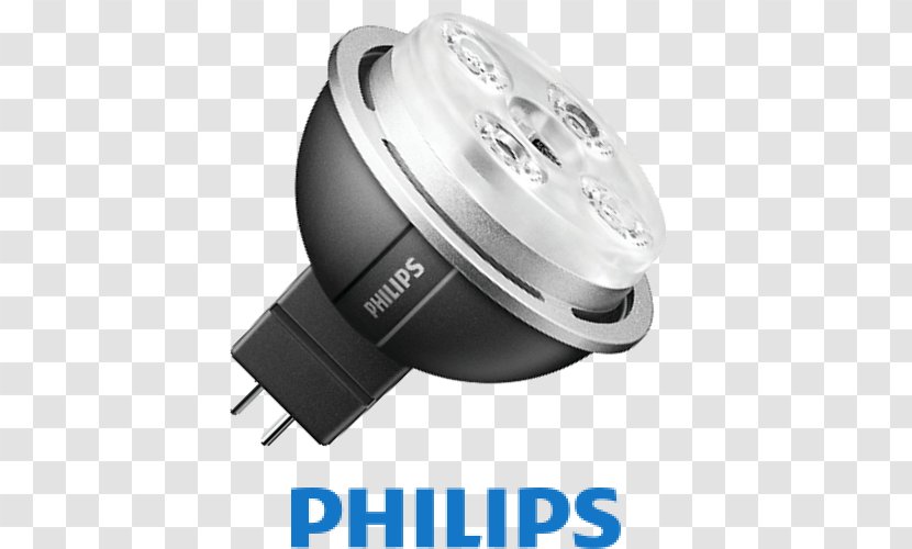 Multifaceted Reflector Electric Light LED Lamp Incandescent Bulb - White - Philips Logo Transparent PNG