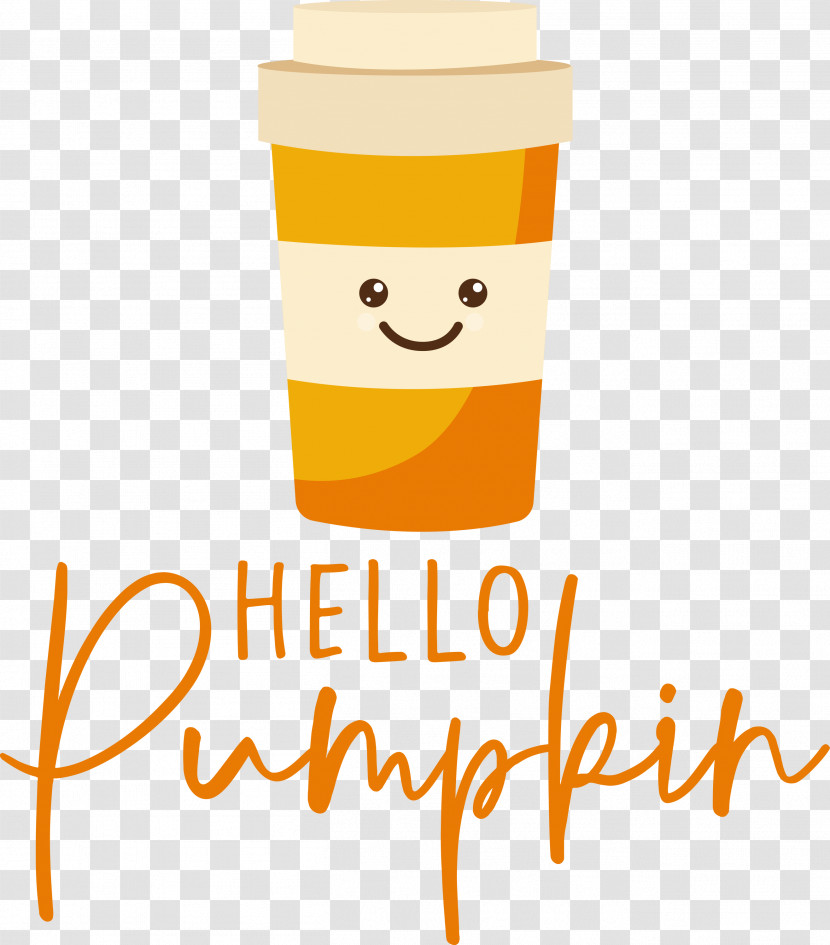 HELLO PUMPKIN Autumn Harvest Transparent PNG