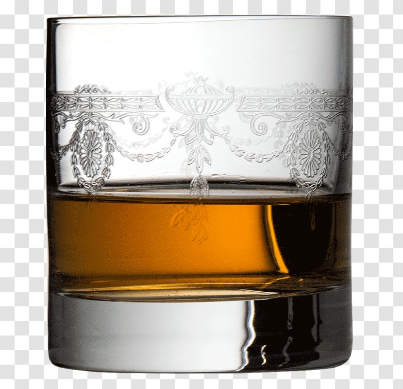 Whiskey Old Fashioned Glass Cocktail Tumbler Transparent PNG