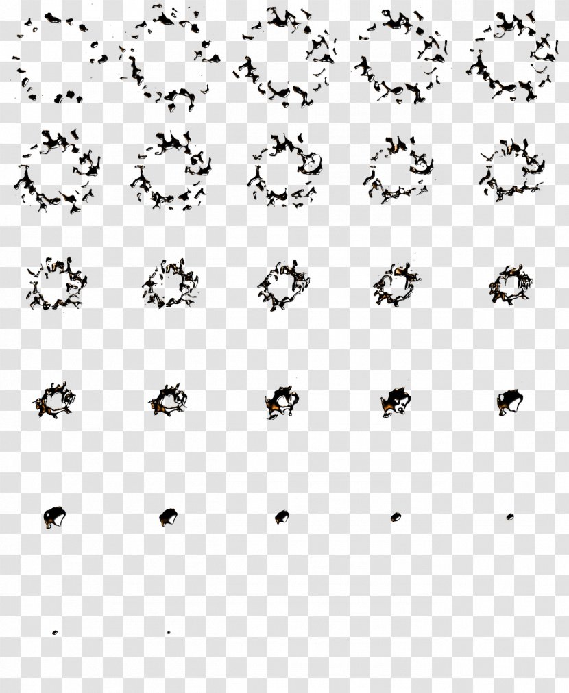 Sprite Particle System Drawing Animation - Diagram - Particles Transparent PNG