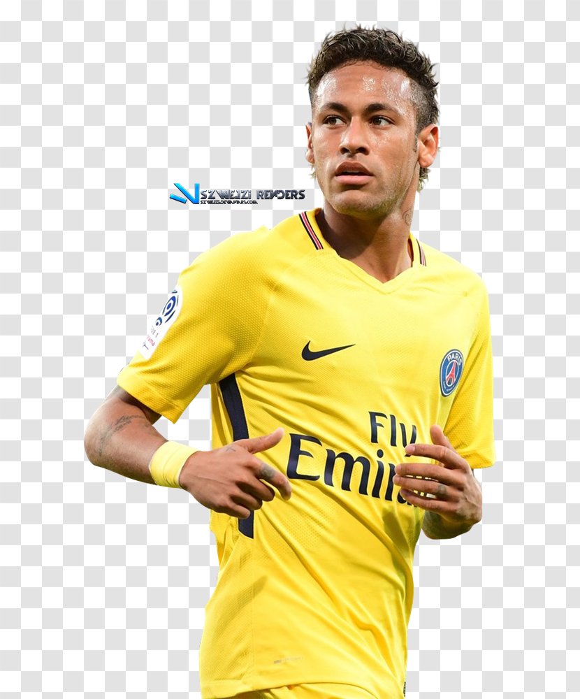 Neymar Paris Saint-Germain F.C. FC Barcelona UEFA Champions League Brazil National Football Team - Saintgermain Fc Transparent PNG